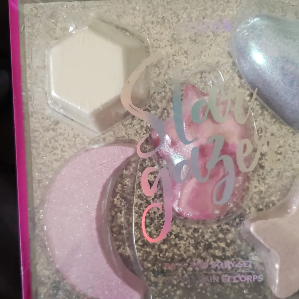 Claire's Star Gazer Bath Fizzer Bath Bomb Set of 5 Kids Girls NWT
